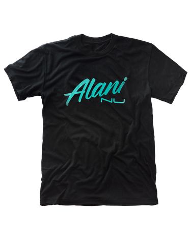 Seafoam On Black T-Shirt
